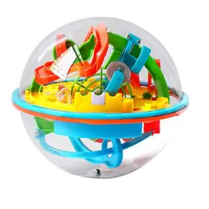 16*16cm 118 levels Challenge Orbit Maze Ball Game 3D Maze Ball Children's Educational Toys Magic Maze Ball AZ10666