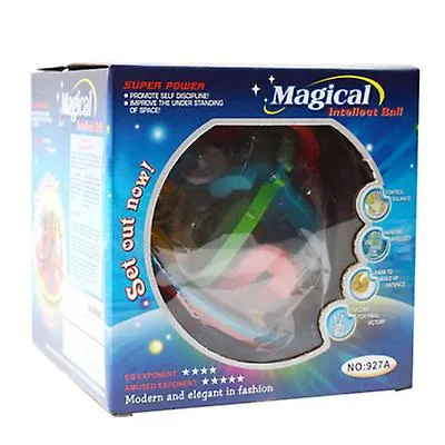 16*16cm 118 levels Challenge Orbit Maze Ball Game 3D Maze Ball Children's Educational Toys Magic Maze Ball AZ10666