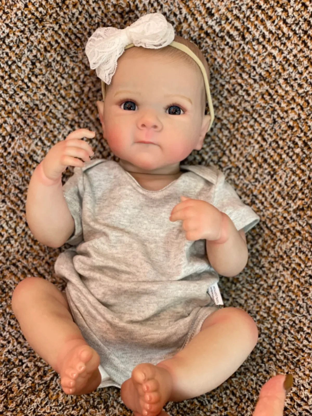 20" Reborn Bettie Realistic Lifelike Baby Girl Doll