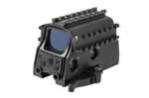 3 ARMORED RAILED SIGHTING SYSTEM REFLEX OPTIC & LASER