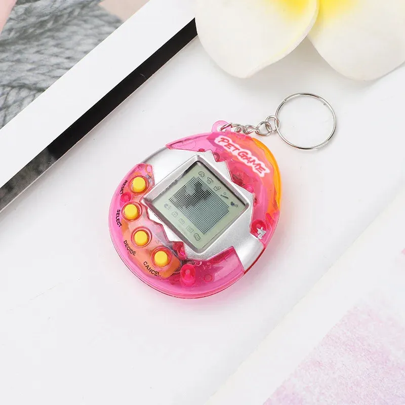 3PCs Transparent Electronic Pets Tamagotchi 90S Nostalgic  Toys