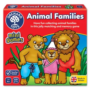Animal Families Mini Game