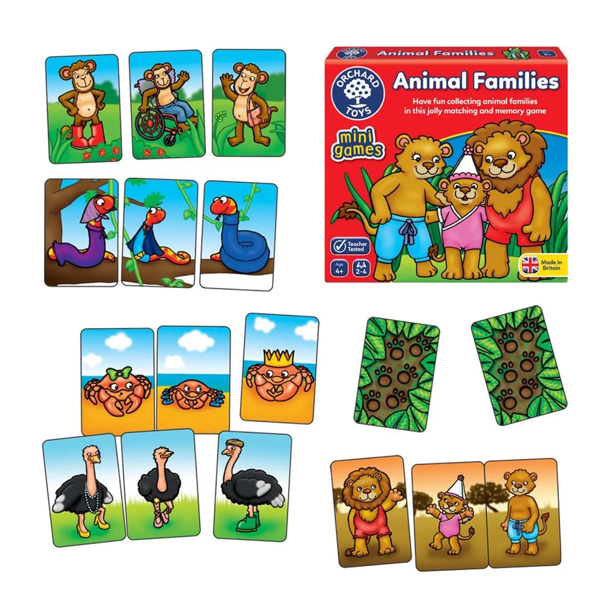 Animal Families Mini Game