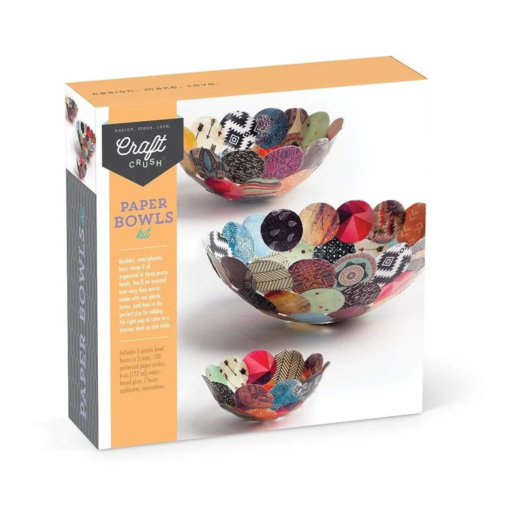 Ann Williams Paper Bowls Kit - Kids Art Kit