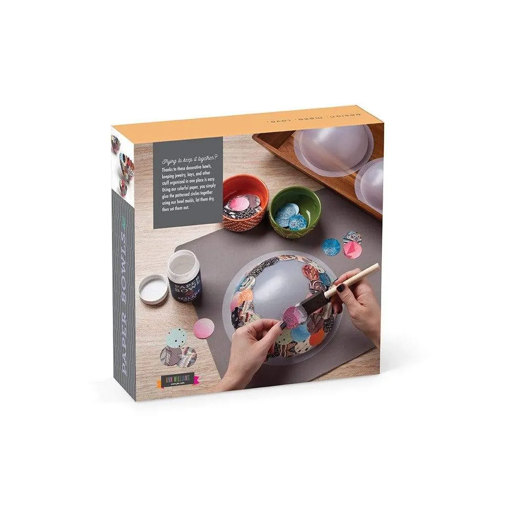 Ann Williams Paper Bowls Kit - Kids Art Kit