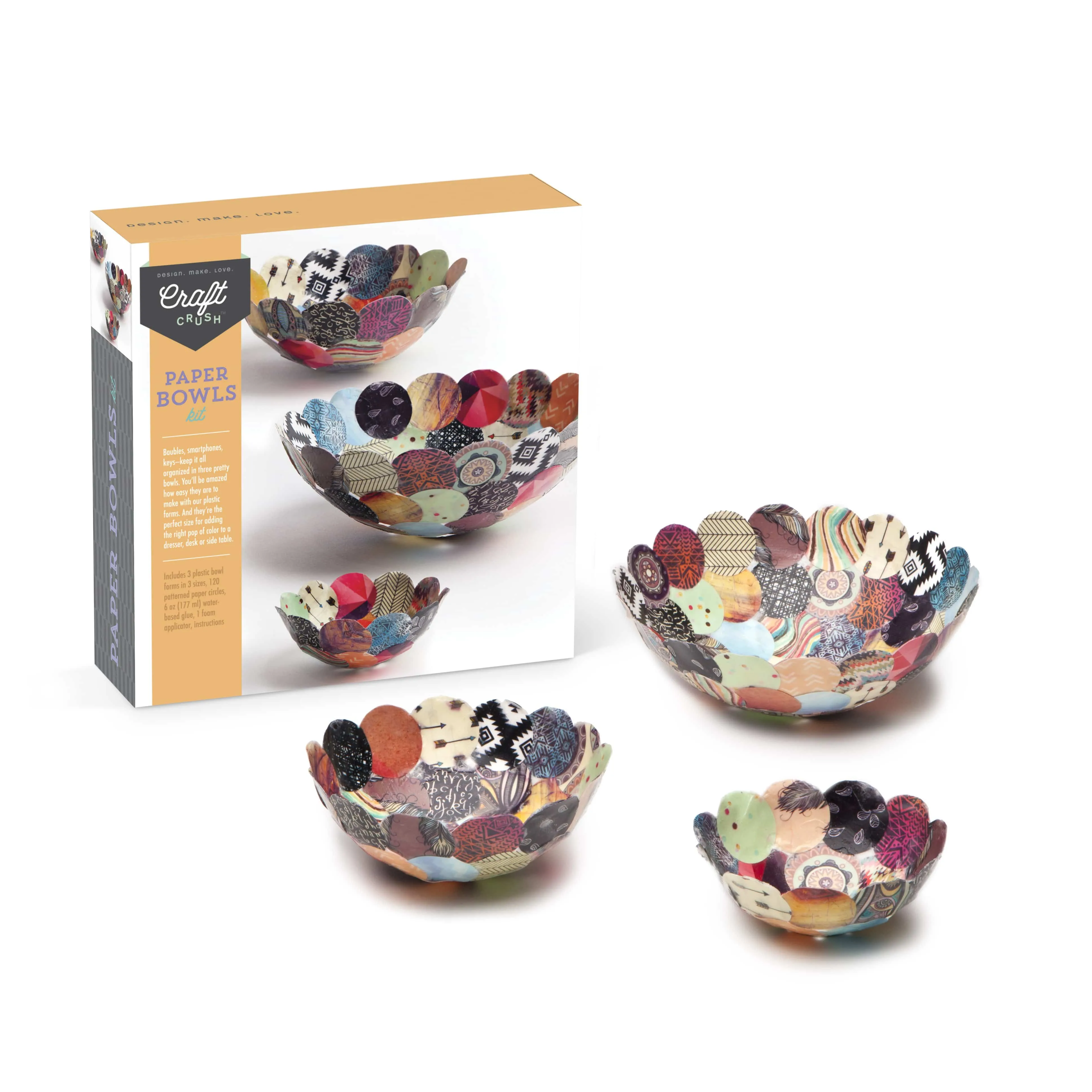 Ann Williams Paper Bowls Kit - Kids Art Kit