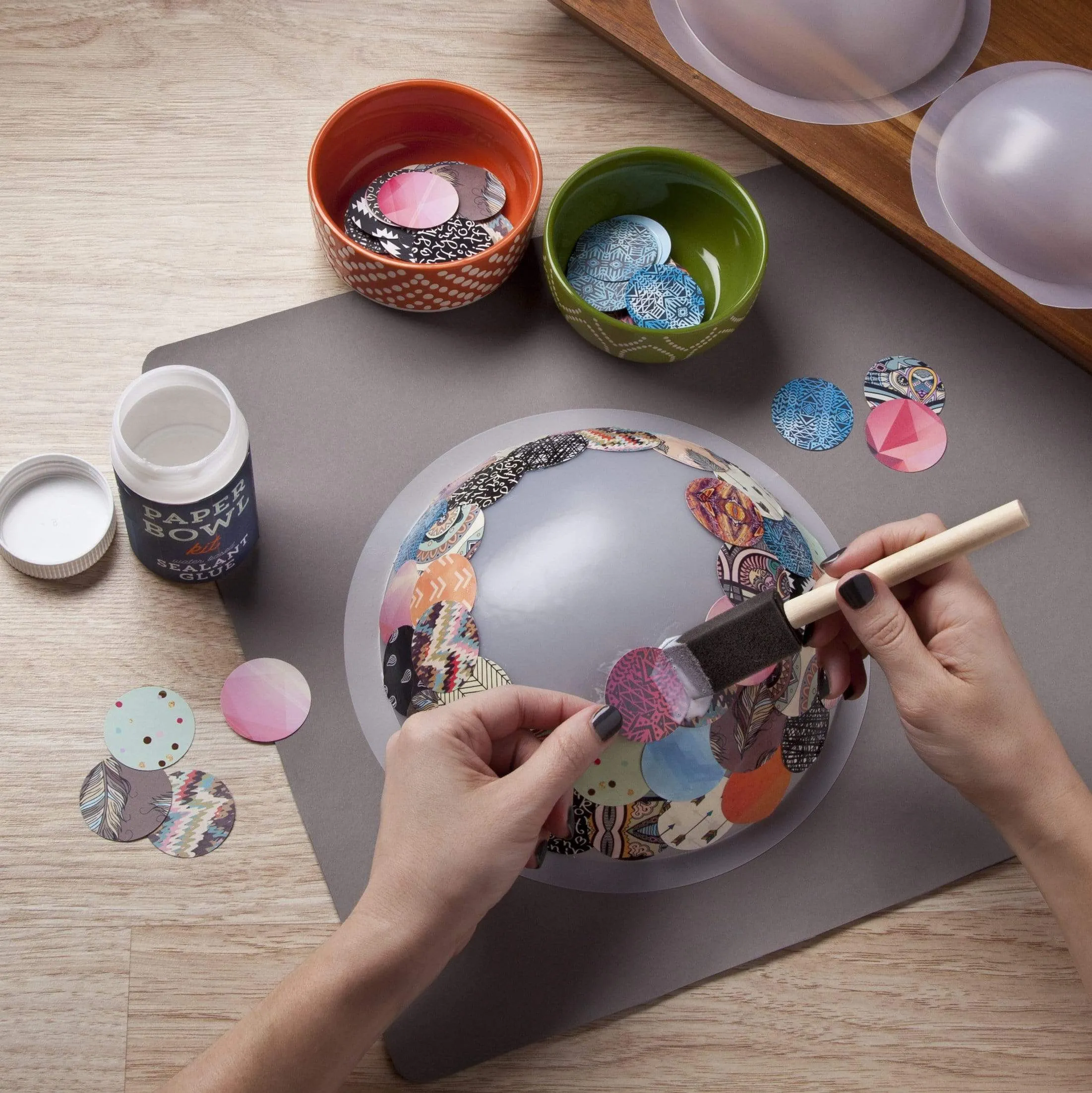 Ann Williams Paper Bowls Kit - Kids Art Kit