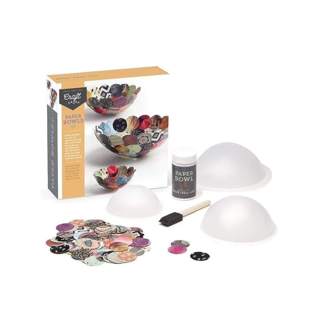 Ann Williams Paper Bowls Kit - Kids Art Kit