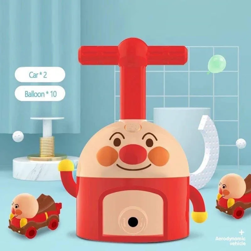 Anpanman Aerodynamic Vehicle Air Inflatable Balloon Car Children Toy
