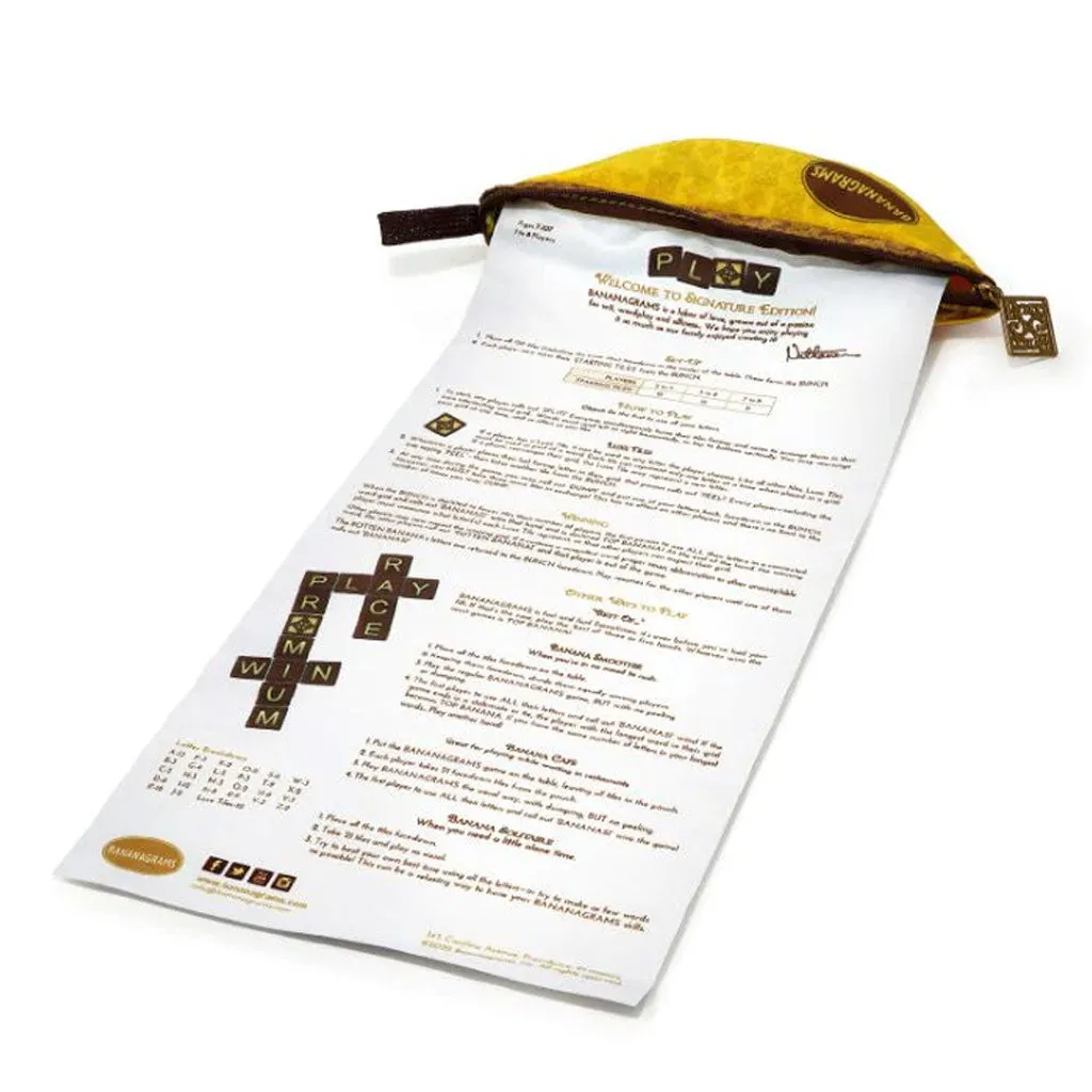 BANANAGRAMS Signature Edition Word Game