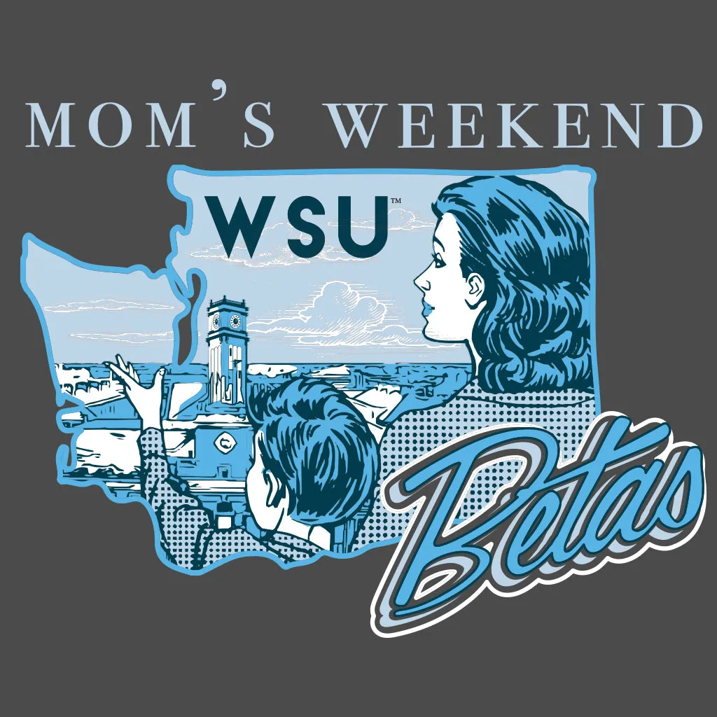 Beta Theta Pi Mom's Weekend Nostalgic Design