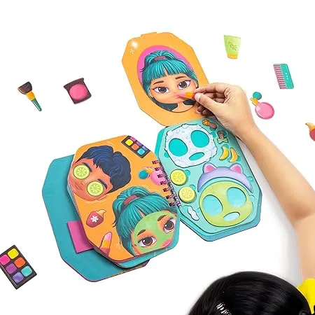 Bloomingo Pretend Play Kit - Yippie Day! Salon Day!: Fun Beauty Salon Set for Kids