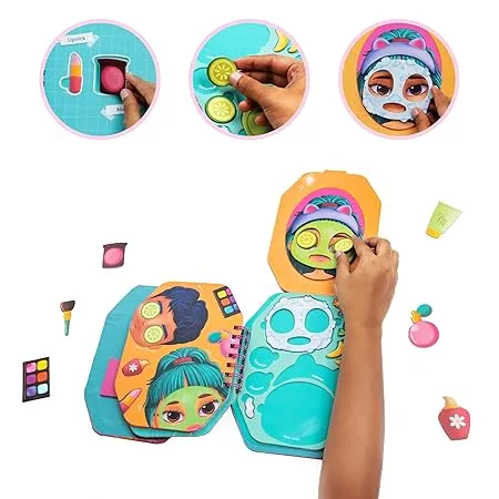 Bloomingo Pretend Play Kit - Yippie Day! Salon Day!: Fun Beauty Salon Set for Kids