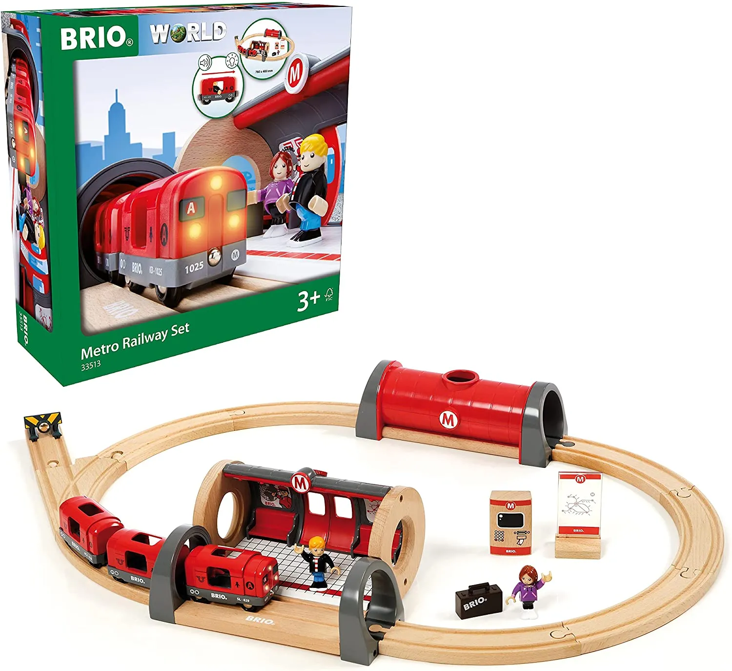 Brio - Metro Railway Set
