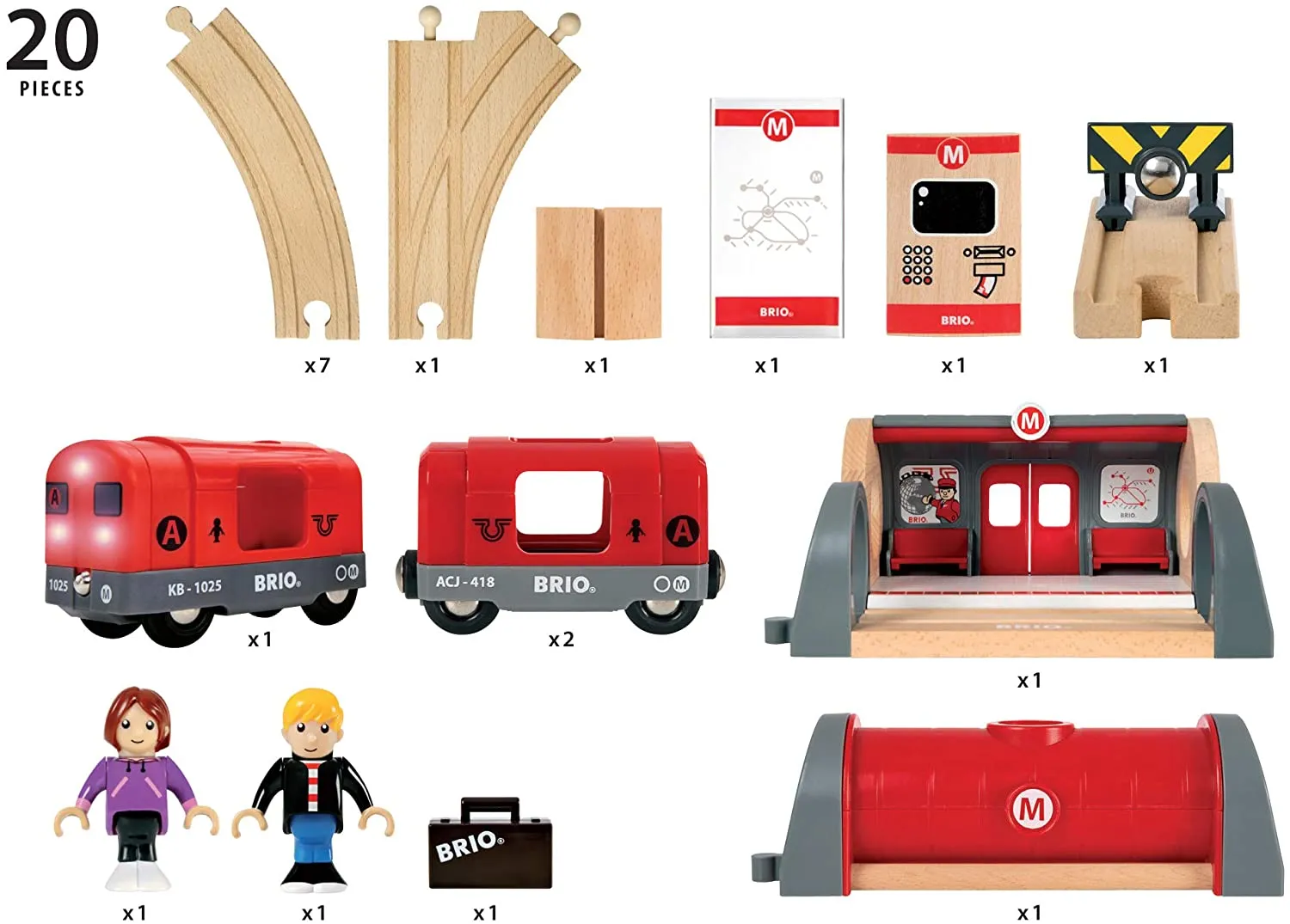 Brio - Metro Railway Set