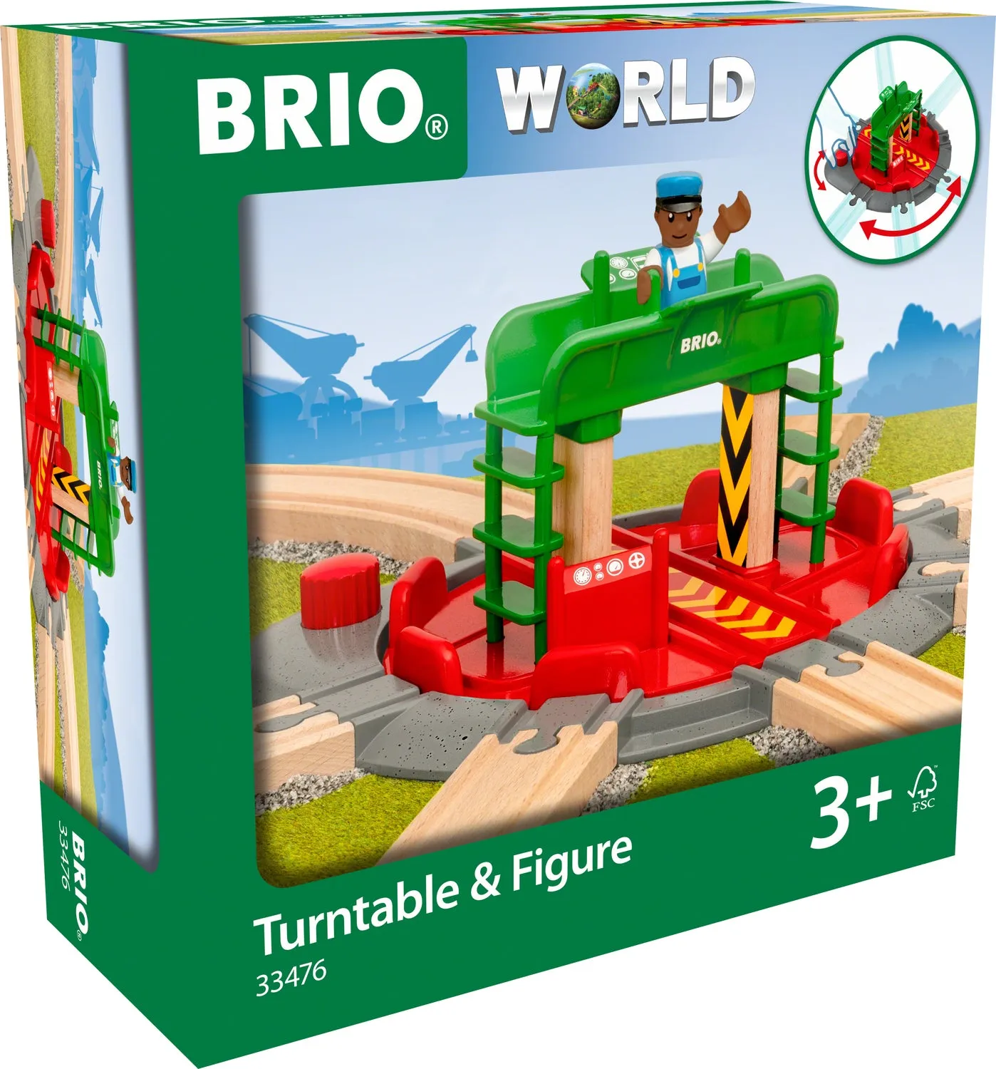 Brio Turntable & Figure