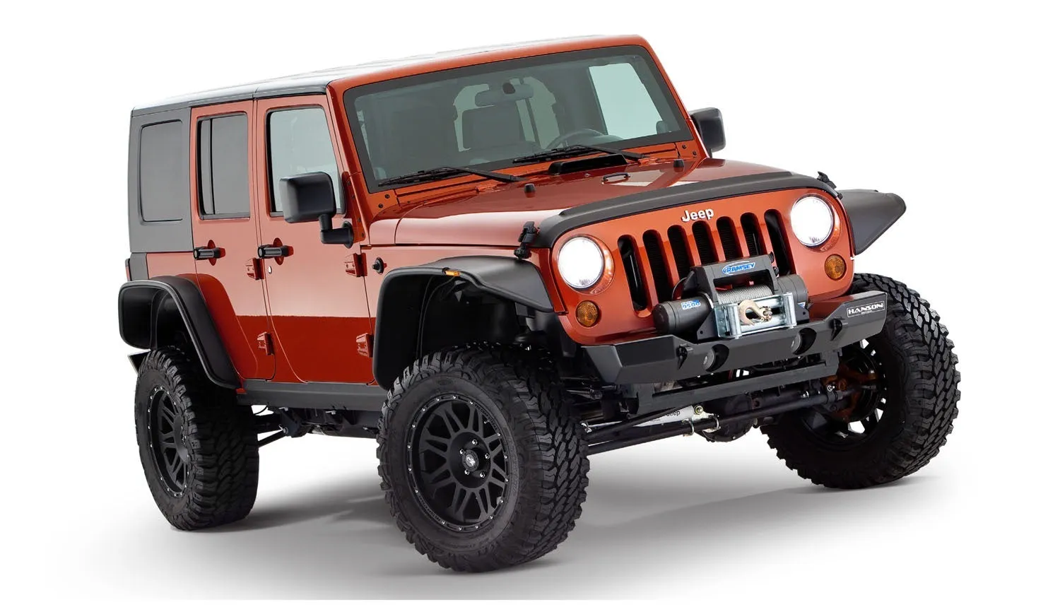 Bushwacker 10918-07 Flat Style Fender Flares