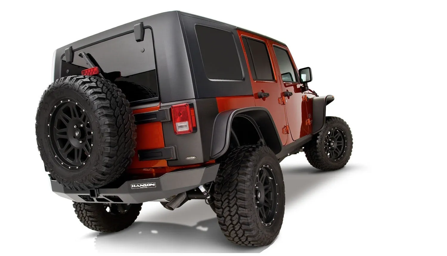 Bushwacker 10918-07 Flat Style Fender Flares