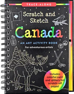 canada | scratch & sketch