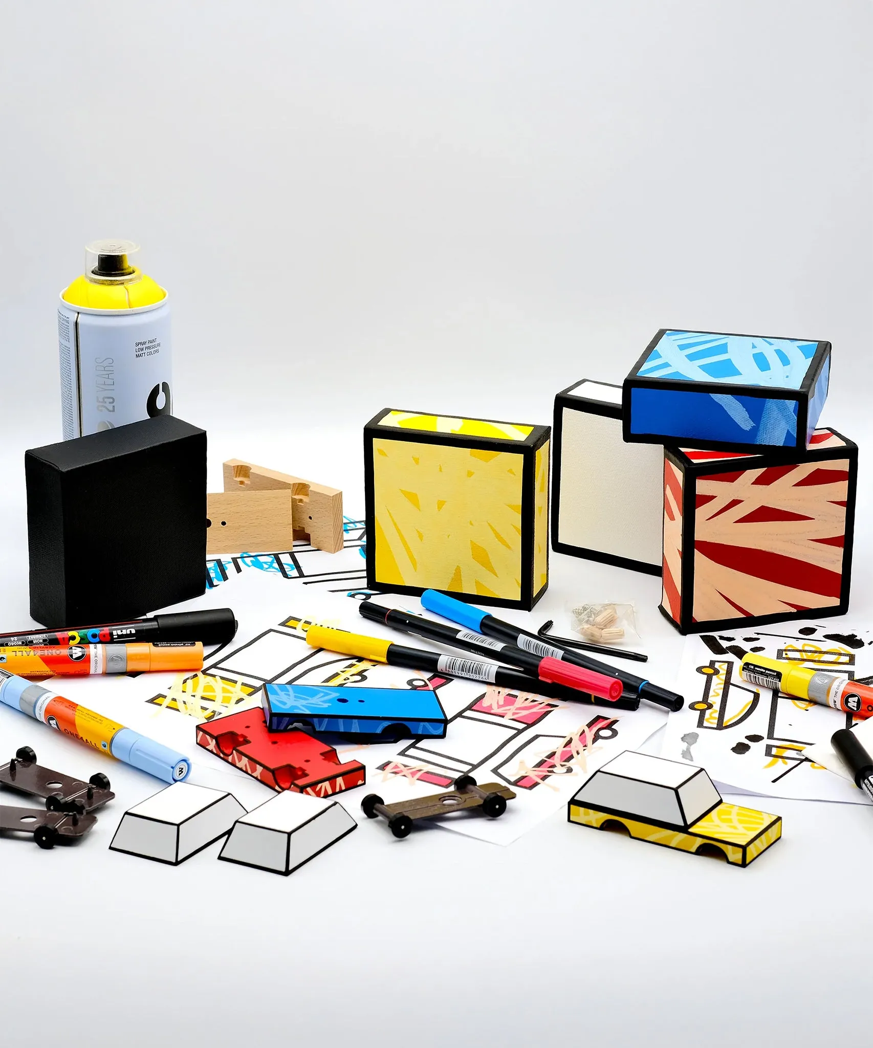 Candylab DIY Candycar Castor Set - 12 Pack