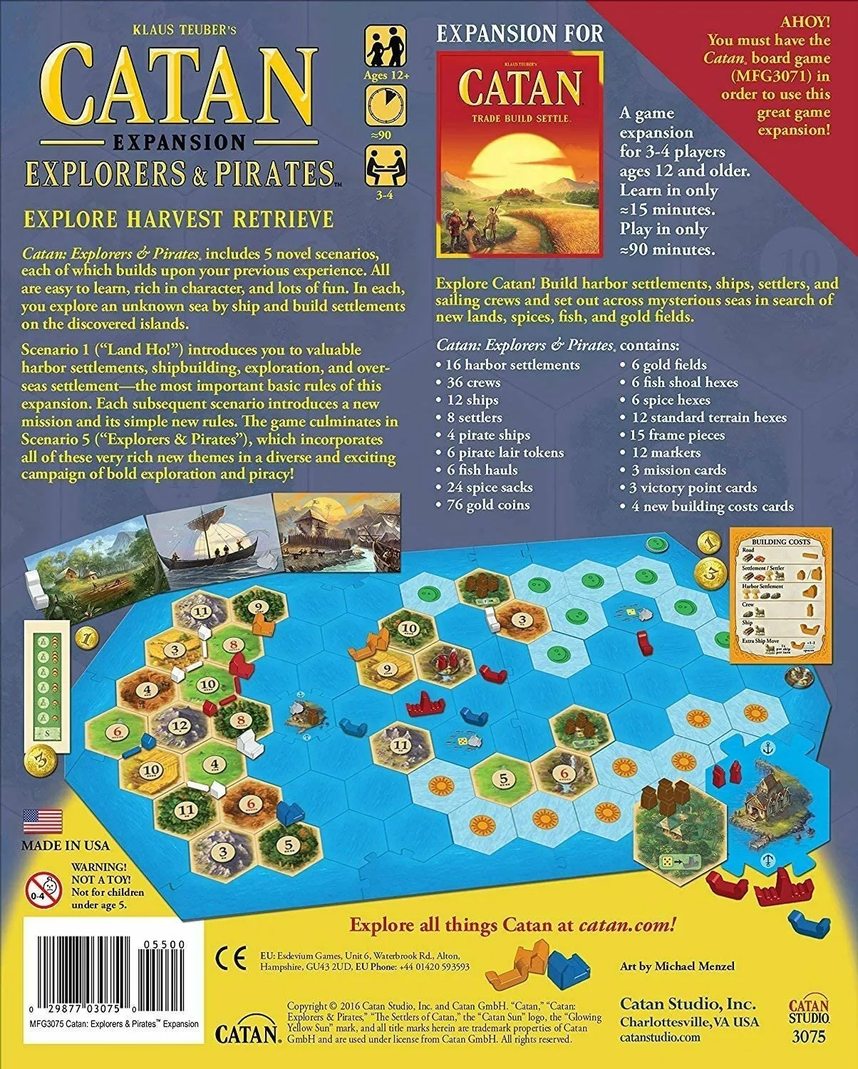 Catan Explorers & Pirates Expansion