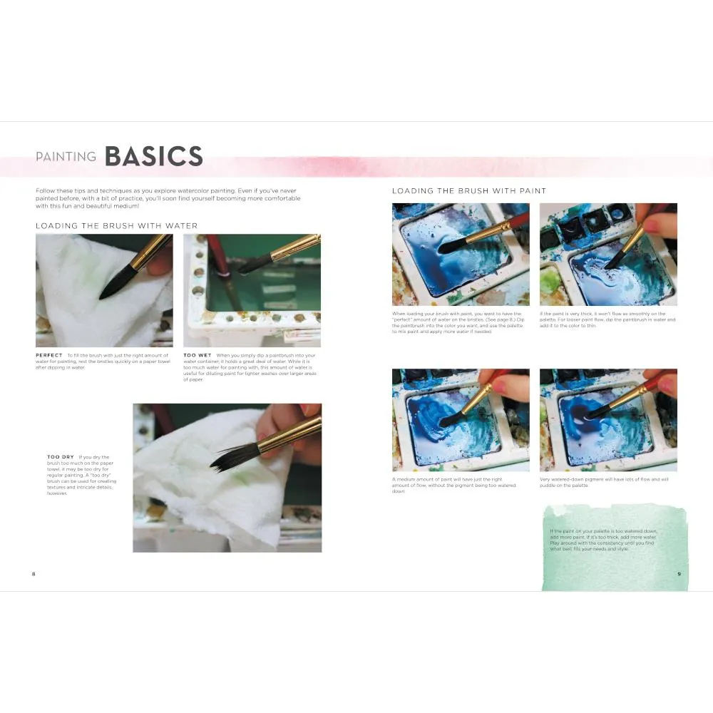 Chartwell Books Getting Started In Watercolor Kit