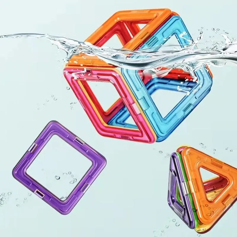 Children's Educational Toys Magnetic Construction DIY Set 120Pcs Set