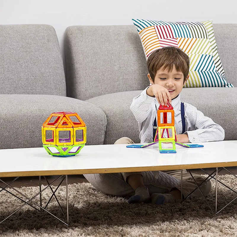Children's Educational Toys Magnetic Construction DIY Set 120Pcs Set