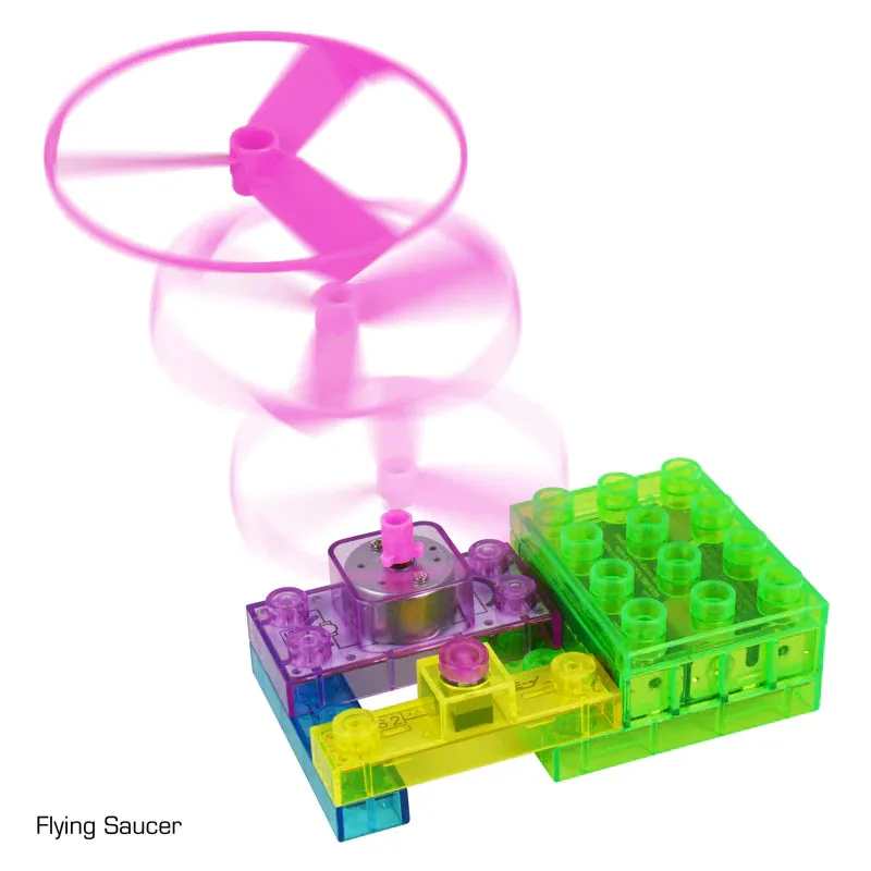 Circuit Blox BYO Flying Saucer - 4 Projects