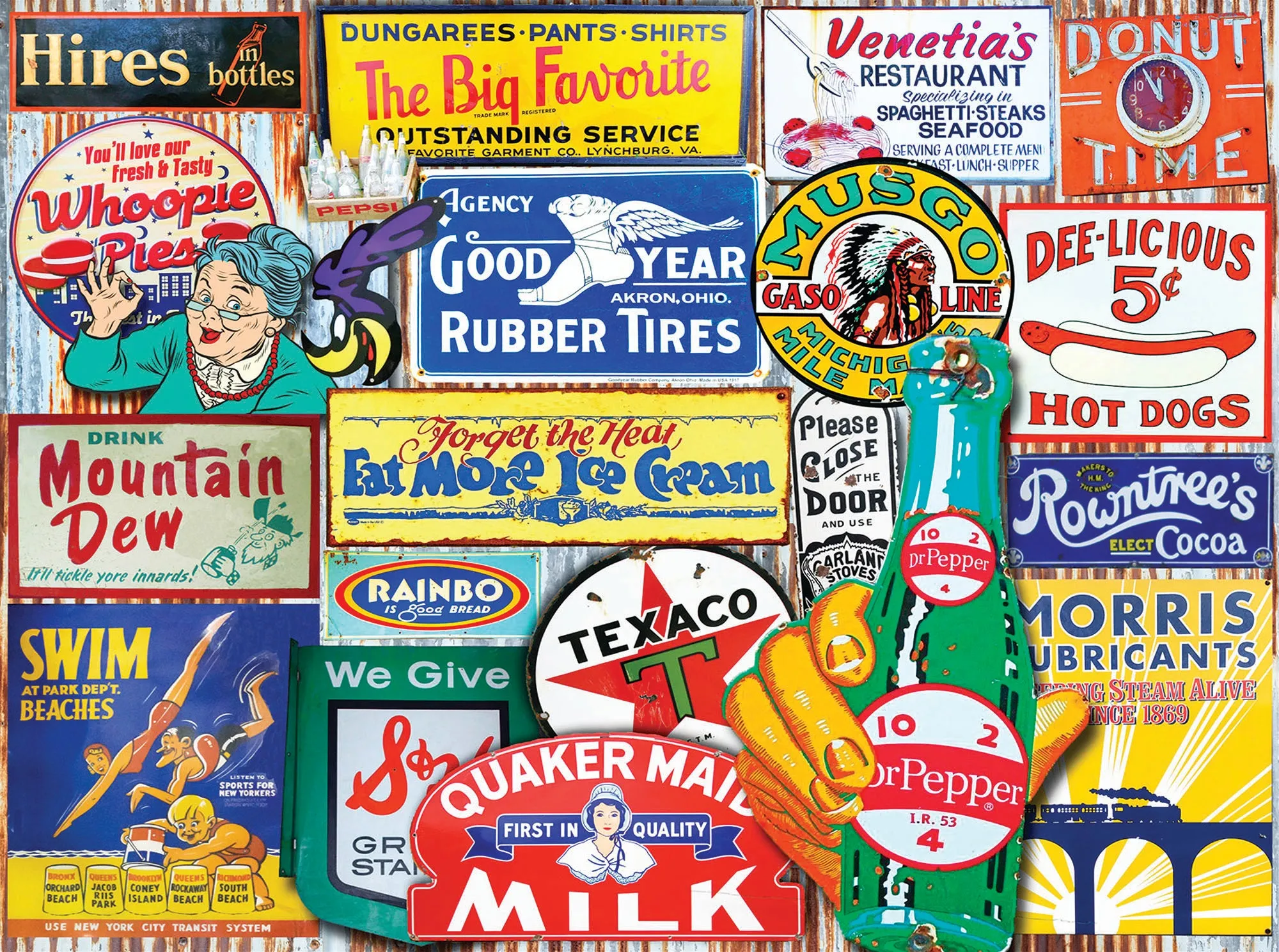 Classic Signs (1589pz) - 500 Pieces