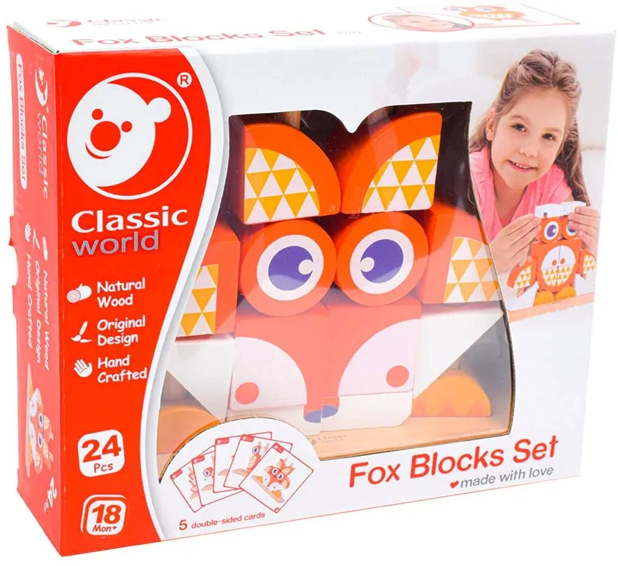 Classic World - Fox Blocks Set