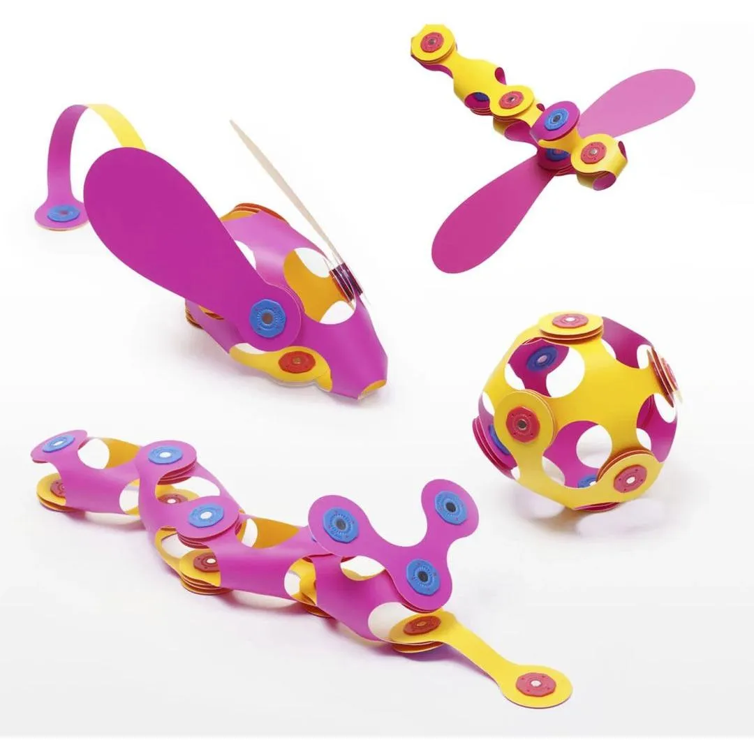 Clixo Itsy Pack Pink and Yellow