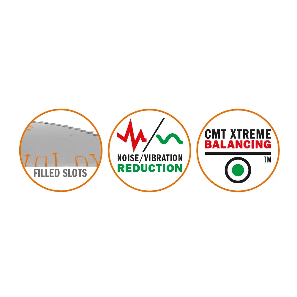 CMT Orange Tools 281.680.10M SINGLE-SIDED - LAMINATE & MELAMINE 250x3.2/2.2x30mm  T=80 TCG
