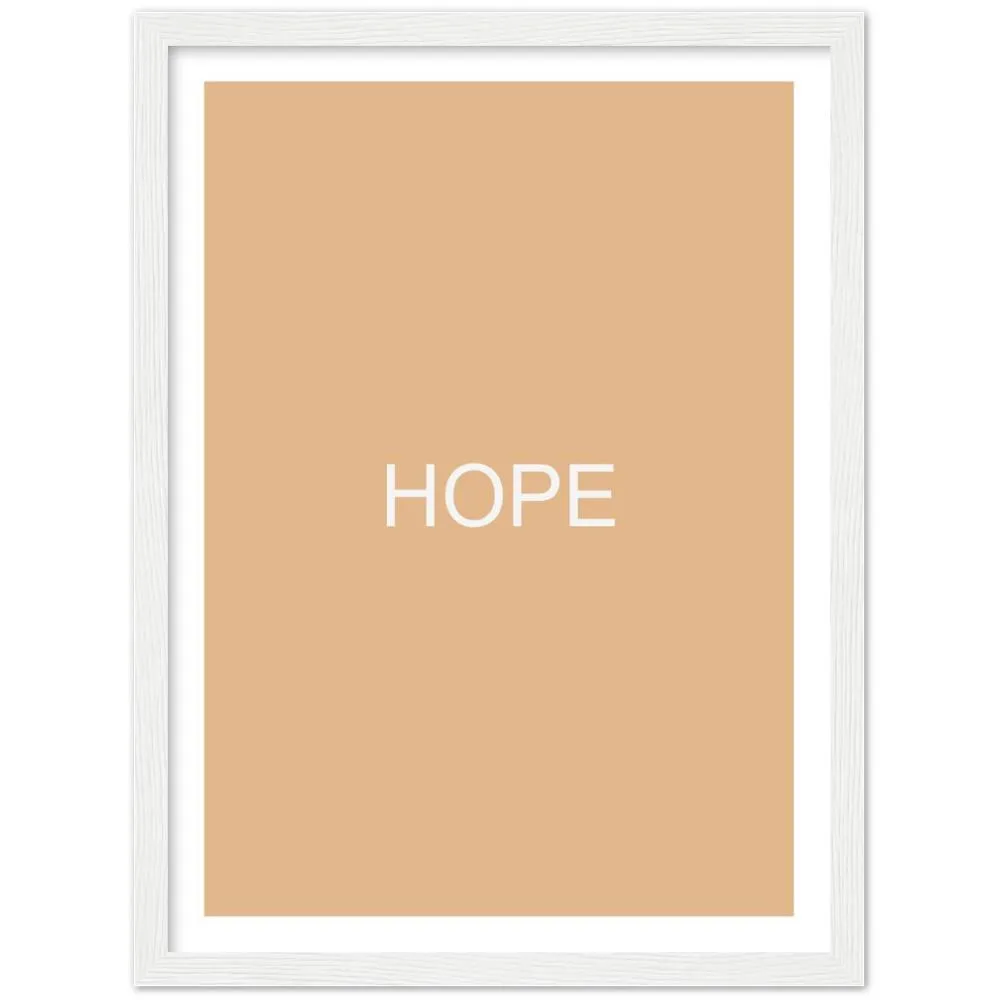 Color Block Poster: Color Burlywood Framed Art Print