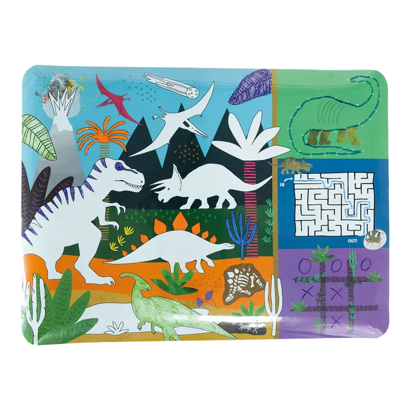 coloring fun and games mat - assorted themes