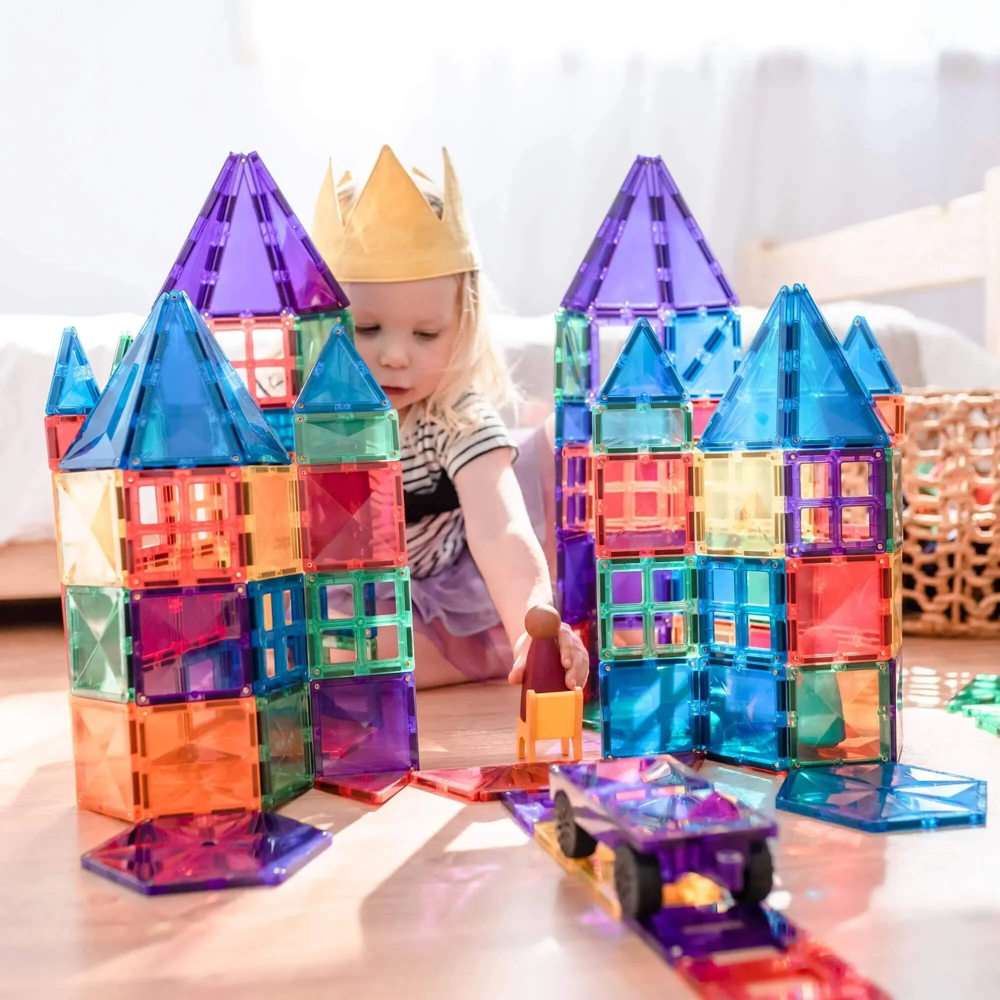 Connetix Magnetic Tiles 212 Piece Mega Pack