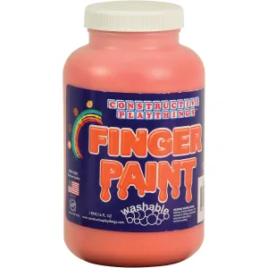 Constructive Playthings® Orange Washable Finger Paint - Pint