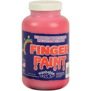 Constructive Playthings® Red Washable Finger Paint - Pint