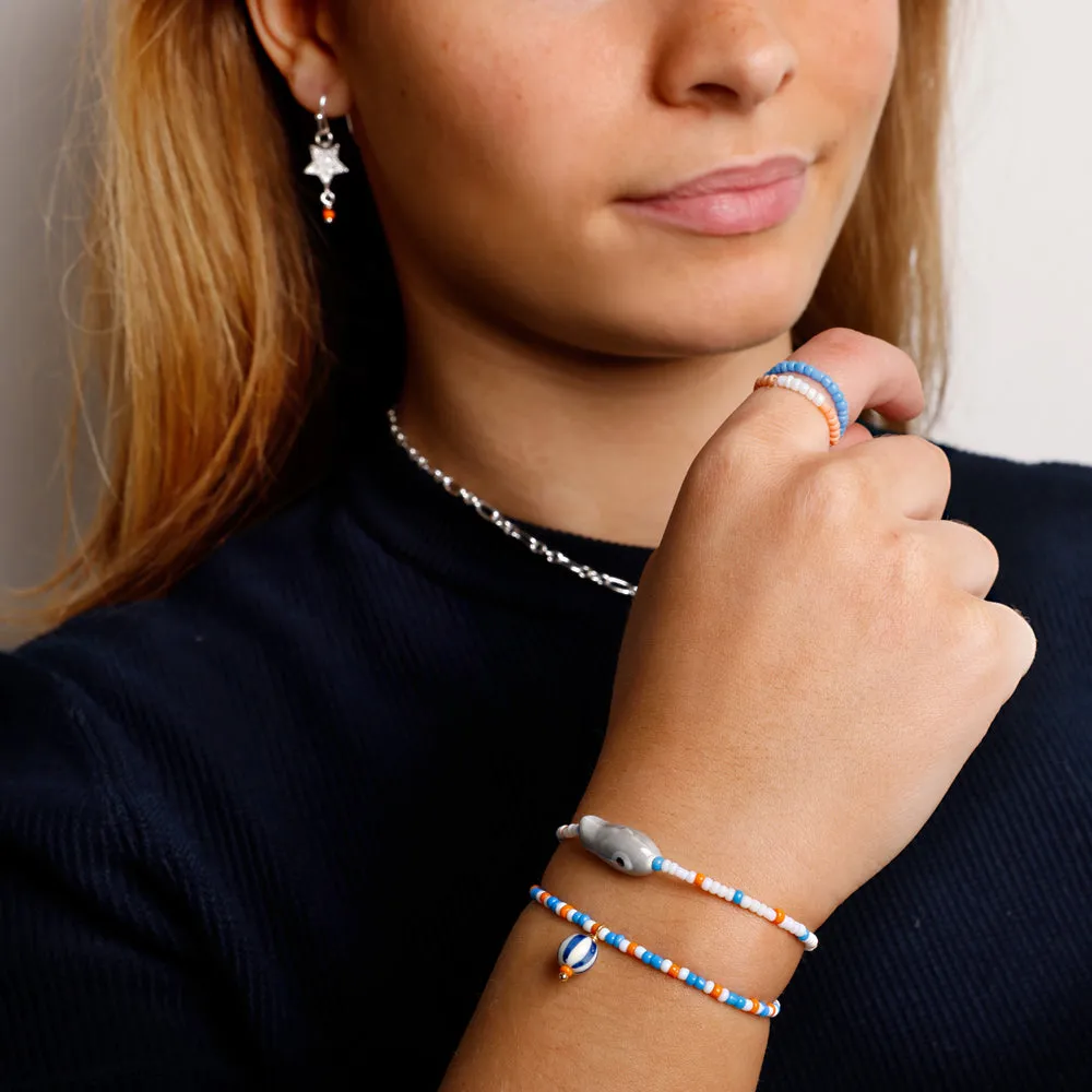 Coral Blue Box Nr 19 - Flotte havinspireret vedhæng og perler