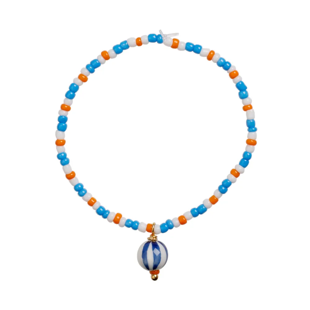 Coral Blue Box Nr 19 - Flotte havinspireret vedhæng og perler