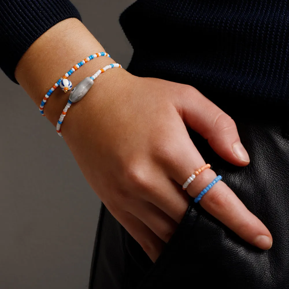 Coral Blue Box Nr 19 - Flotte havinspireret vedhæng og perler
