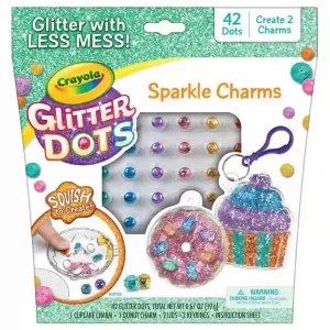 Crayola Glitter Dots Sparkle Charms