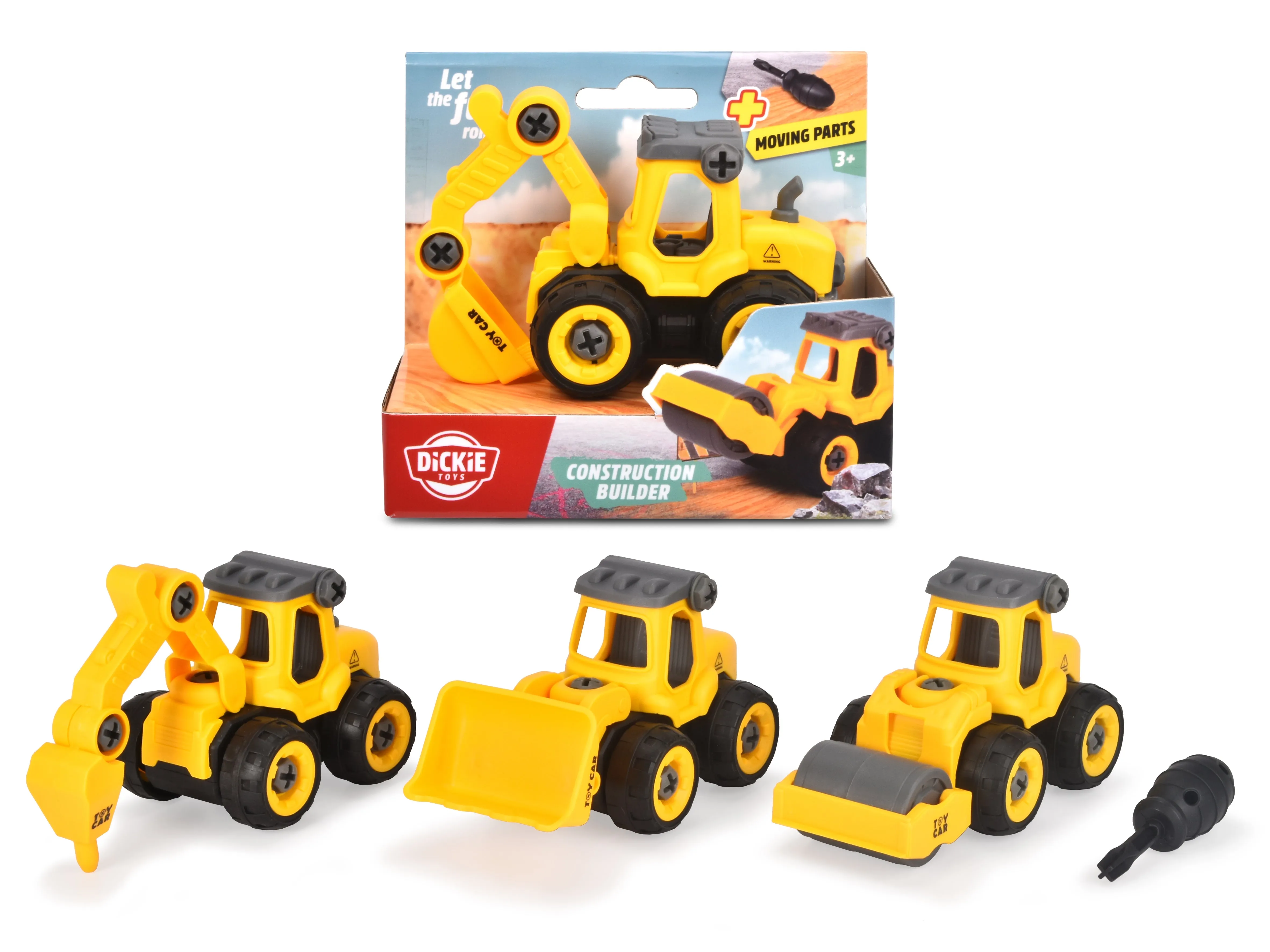 Dickie Toys Construction Builder Front Loader