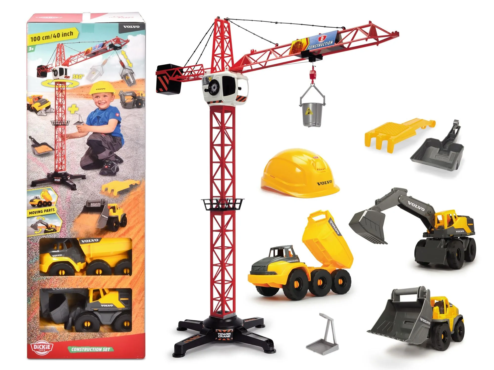 Dickie Toys Volvo Construction Set
