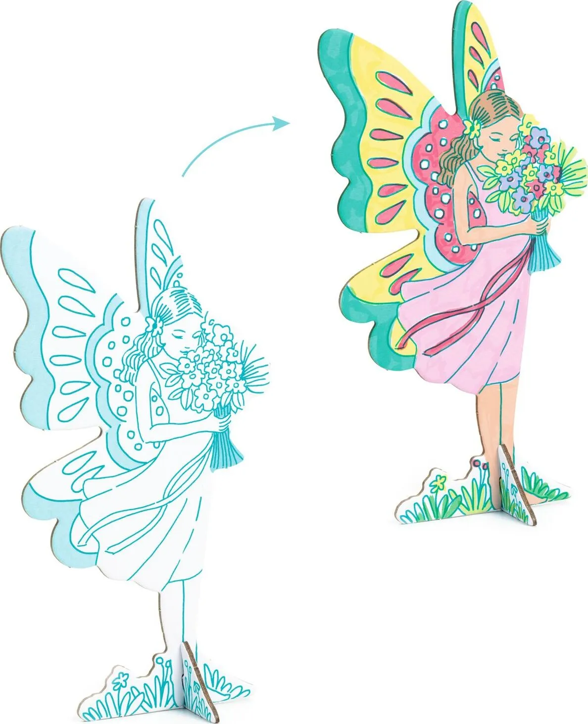 DIY Fairy World Color Assemble & Play Kit