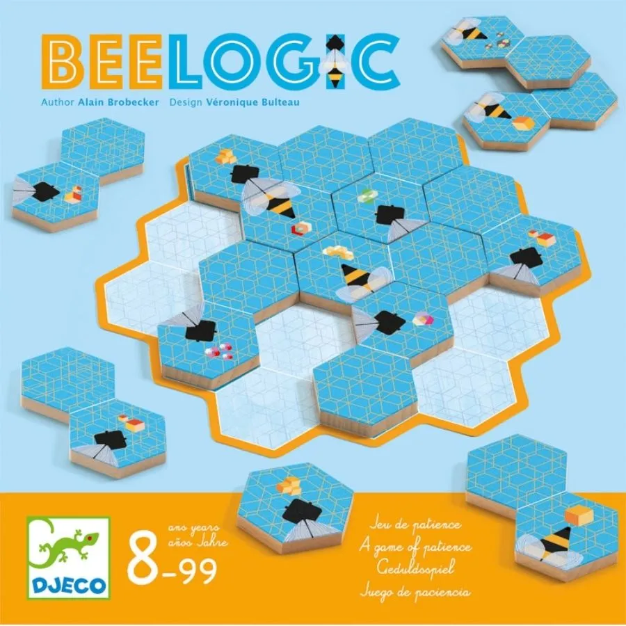 Djeco - Bee Logic Wooden Game