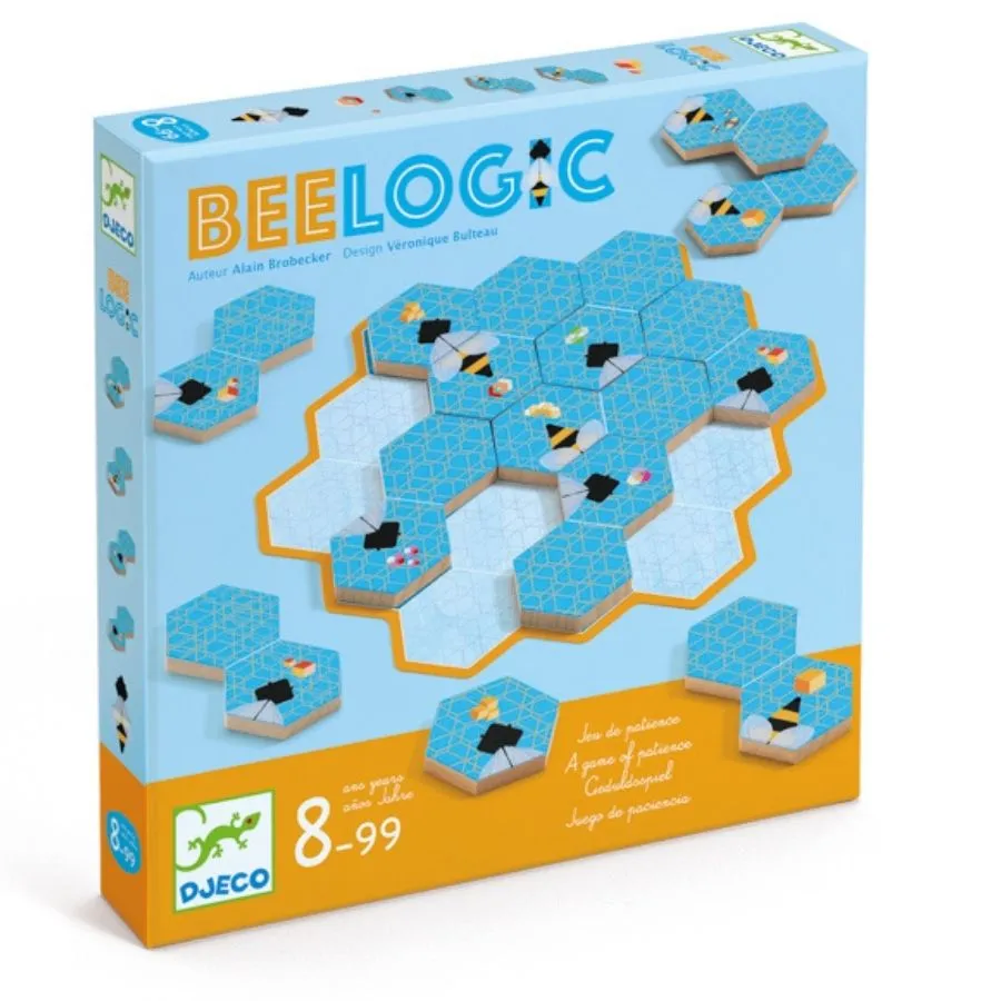 Djeco - Bee Logic Wooden Game