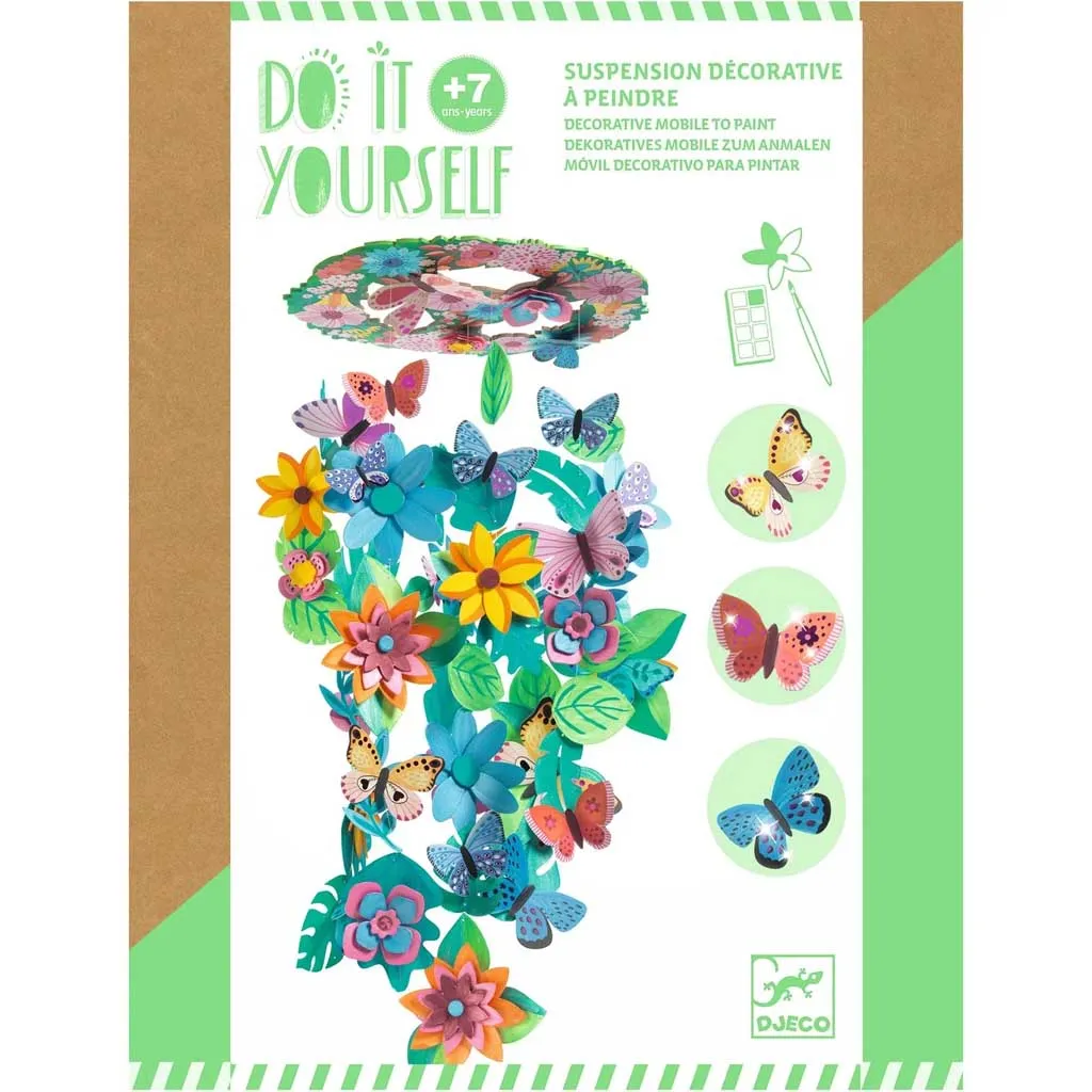 Djeco Do It Yourself Springtime Mobile - Art Kits for Kids