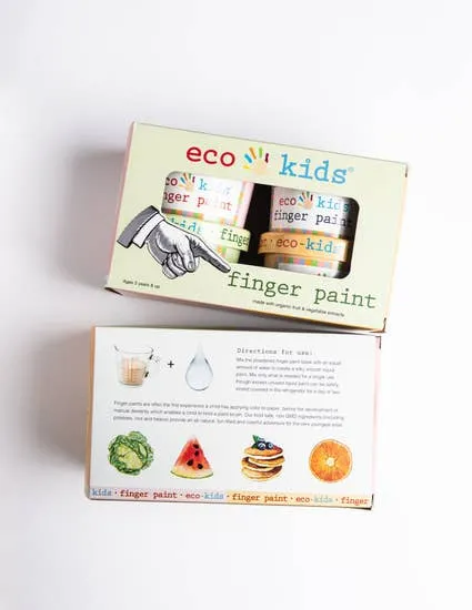eco-finger paint
