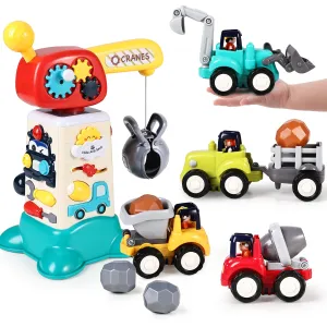 Electronic Construction Crane Toys Set
